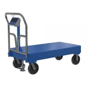 Vestil SPT-2448-SCL Platform Truck with Scale (3600lb Capacity, 24in. x 48in.)