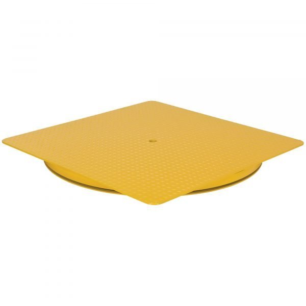 Vestil CA-KP-4848-6 6,000 lbs HD Square King Pin Carousel (48" x 48")