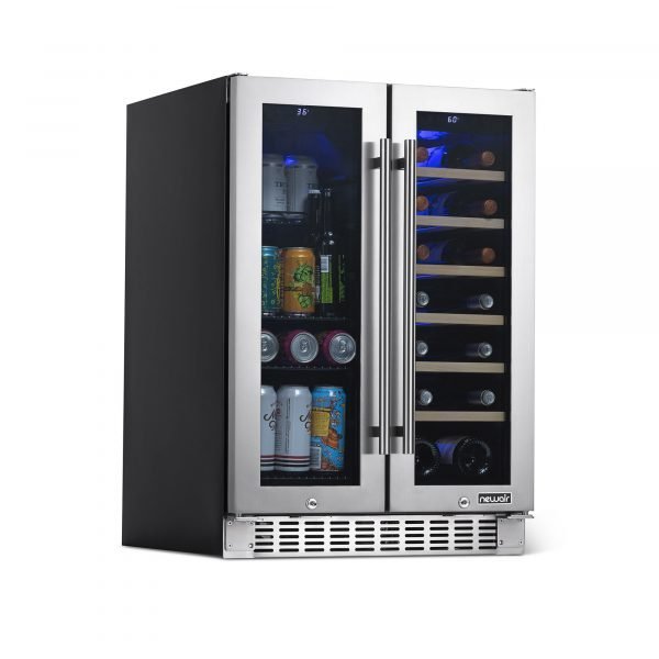 Newair AWR-190SB Wine Fridge Compressor Stainless Steel Built-In 69.3in H