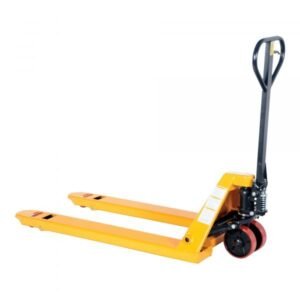 Vestil PM5-2748-Y-6PKG 6-Pack Yellow 5.5K Pallet Truck (5500lb Capacity, 27in. x 48in.)