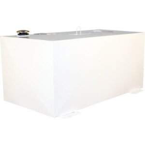 Better Built 37224243 Steel Transfer Fuel Tank 150 Gallon Rectangular White