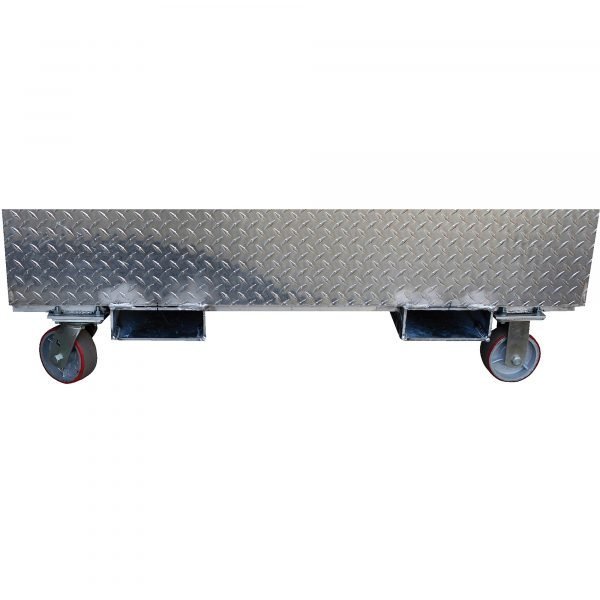 Vestil APTS-3648-CF 36x48 Aluminum Tool Box w/ Casters & Fork Pockets (Silver)
