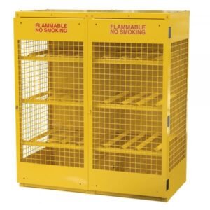 Vestil CYL-H-16-KD 16-Cylinder Horizontal Storage Cabinet (Knock Down)