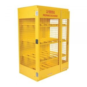 Vestil CYL-H-12 12-Cylinder Horizontal Storage Cabinet (Welded)