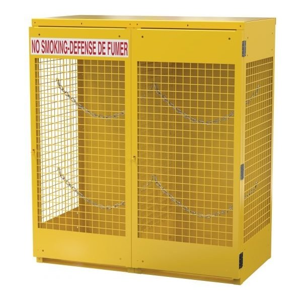 Vestil CYL-G-12-CA 12-Cylinder Gas Storage Cabinet (Canadian Compliant)