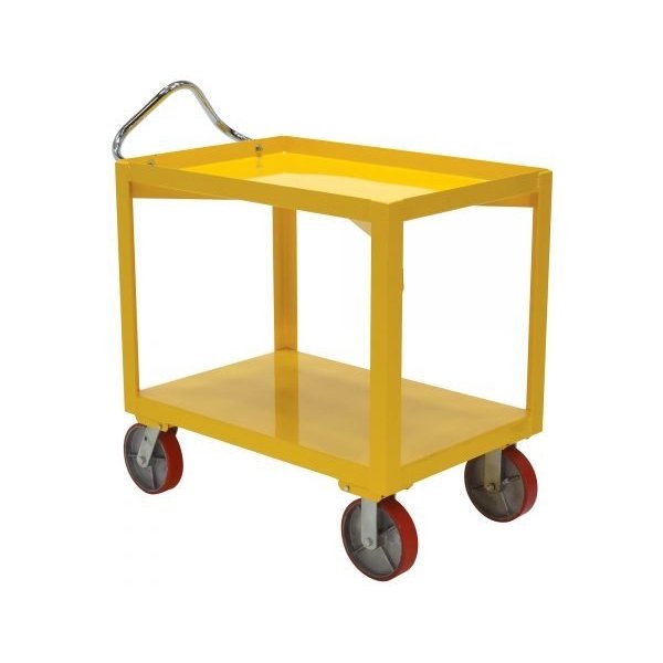 Vestil DH-PU2.4-3060-D 4,000 lbs Ergo Handle Cart with Drain (30 in x 60 in)