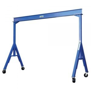Vestil FHS-6-10 6,000 lbs Fixed Steel Gantry Crane (10 ft I-Beam)