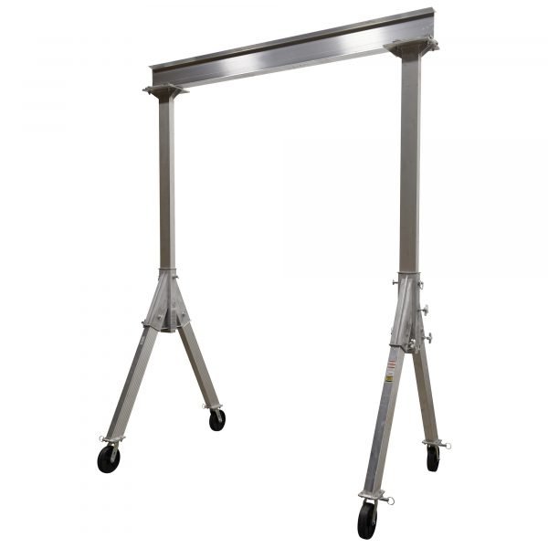 Vestil FHA-6-15-10 6,000 lbs Fixed Aluminum Gantry Crane (15 ft I-Beam) 2 Vestil FHA-6-15-10 6,000 lbs Fixed Aluminum Gantry Crane (15 ft I-Beam) - Image 2