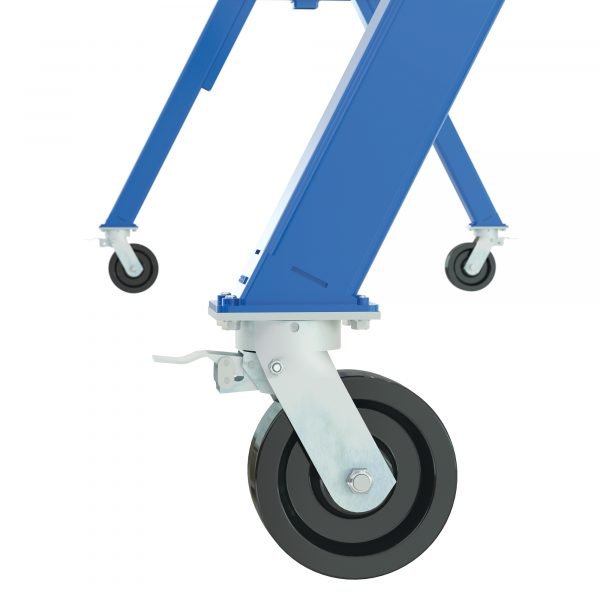 Vestil FHS-6-15-TLC Fixed Steel Gantry Crane (6000lb, 15ft Beam, Total Lock Casters) 2 Vestil FHS-6-15-TLC Fixed Steel Gantry Crane (6000lb, 15ft Beam, Total Lock Casters) - Image 2