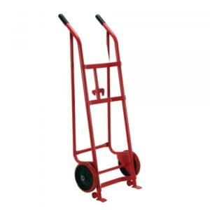 Vestil DBT-RED 800 lbs Steel Drum Truck (for 30 & 55 Gallon Drums)