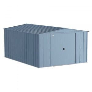Arrow Classic Steel Shed CLG1014BG 10x14ft Galvanized Steel (Blue Grey)