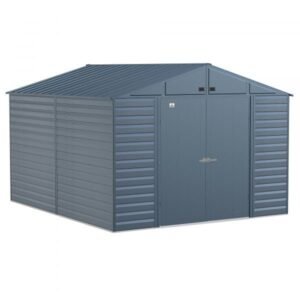 Arrow Select Steel Shed SCG108BG 10x8ft Galvanized Steel (Blue Grey)
