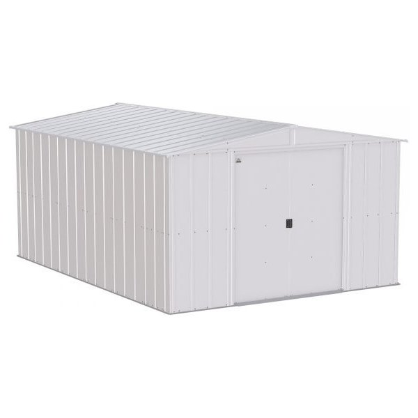 Arrow Classic Steel Shed CLG1014FG 10x14ft Galvanized Steel (Flute Grey)