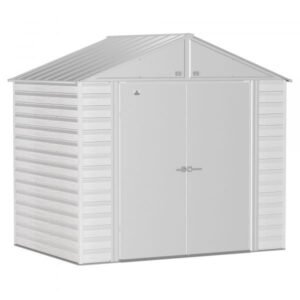 Arrow Select Steel Shed SCG86FG 8x6ft Galvanized Steel (Flute Grey)