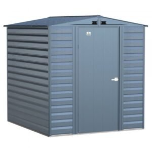 Arrow Select Steel Shed SCG67BG 6x7ft Galvanized Steel (Blue Grey)