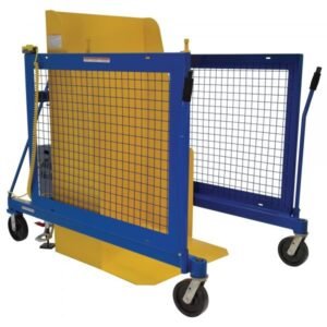 Vestil TCD-U-48-DC 48in. DC Electric Universal Trash Can Dumper (400lb Capacity)