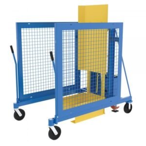 Vestil TCD-M-60-DC 60in. DC Electric Trash Can Dumper (400lb Capacity)