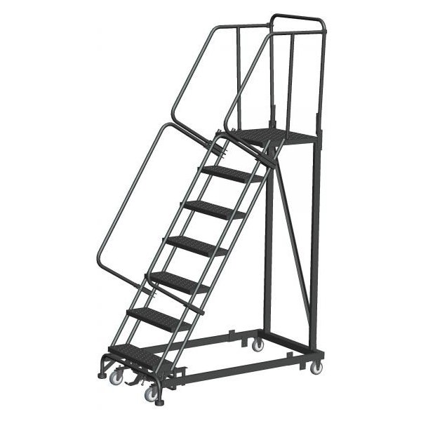 Ballymore HDS 6-Step Heavy Duty Stairway 93in H Grip Strut (DTS-G) Tread