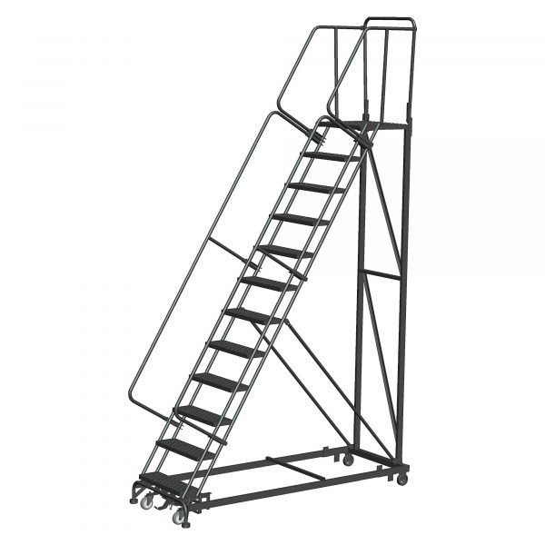 Ballymore HDS 11-Step Heavy Duty Stairway 143in H Perforated (DTS-P) Tread