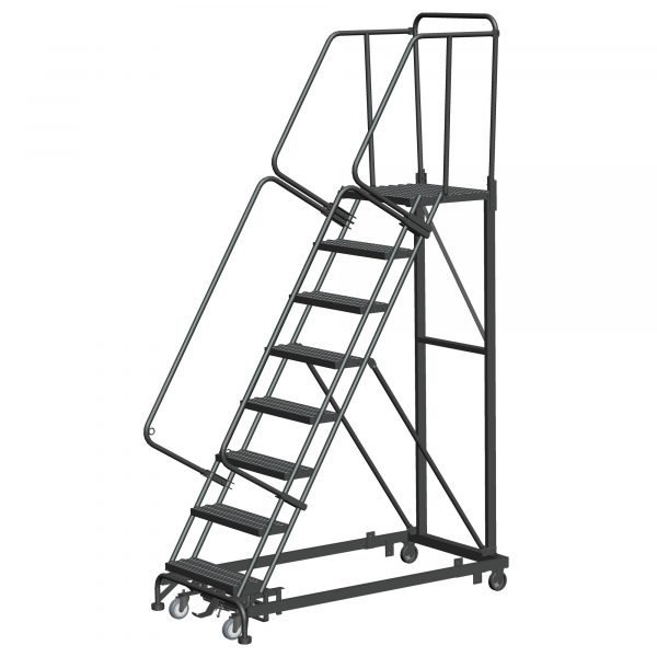 Ballymore HDS 7-Step Heavy Duty Stairway 103in H Grip Strut (DTS-G) Tread