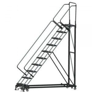 Ballymore HDS 9-Step Heavy Duty Stairway 123in H 14in Perforated Tread