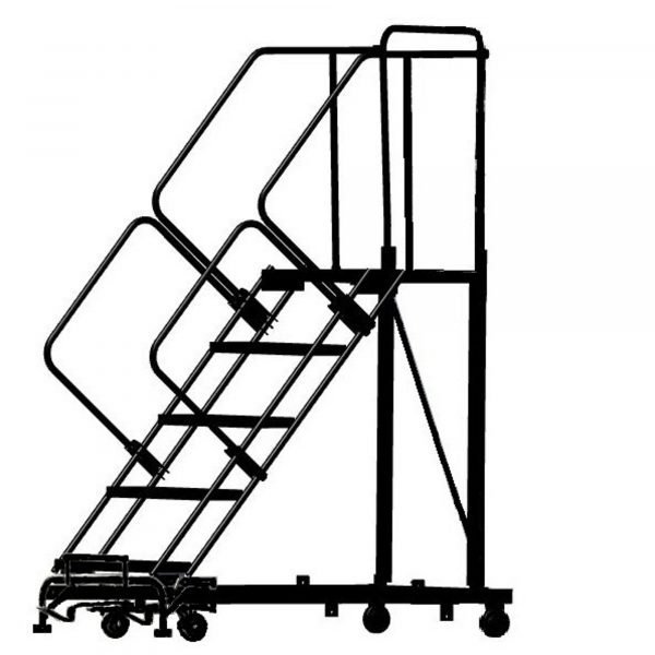 Ballymore HDS 12-Step Heavy Duty Stairway 153in H Serrated (DTS-X) Tread