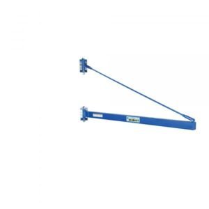 Vestil JIB-HC-20 Wall Mount High Clearance Tie Rod Jib Crane (2000lb, 79.75in Boom)