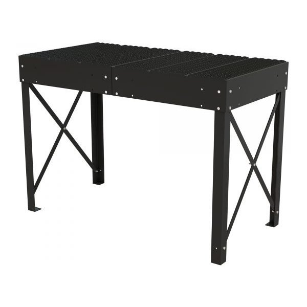 Vestil PWPS-70-3672-BK 36x72 in. Modular Work Platform (700 lb/sq ft Capacity)