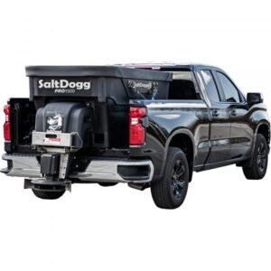 Buyers PRO1500CH Salt Dogg Hopper Spreader (Chute, 30 ft Max Spread)