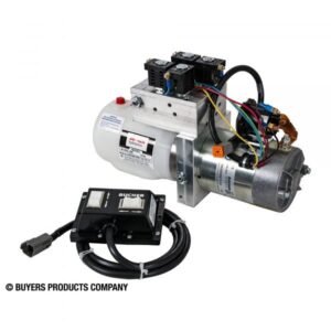 Buyers Products PU3593 12V DC Electric Power Unit 2000 PSI Max 5-Qt. Reservoir