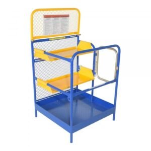 Vestil WP-3636-2SF 1000 lb Forklift Work Platform (36in x 36in, 2-Side Entry)