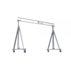 Caldwell 582-1000-8-10 Portable Aluminum Gantry Crane, 1000 lbs, Adj. Height, 96 in I-Beam