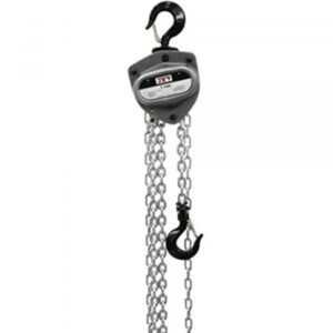 JET L100 Series Manual Chain Hoist, 1-Ton, 100 ft. Lift w/ OLP
