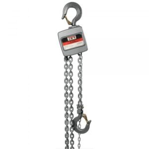 JET AL100-150-80 3000lb Aluminum Manual Hoist, 80ft Lift