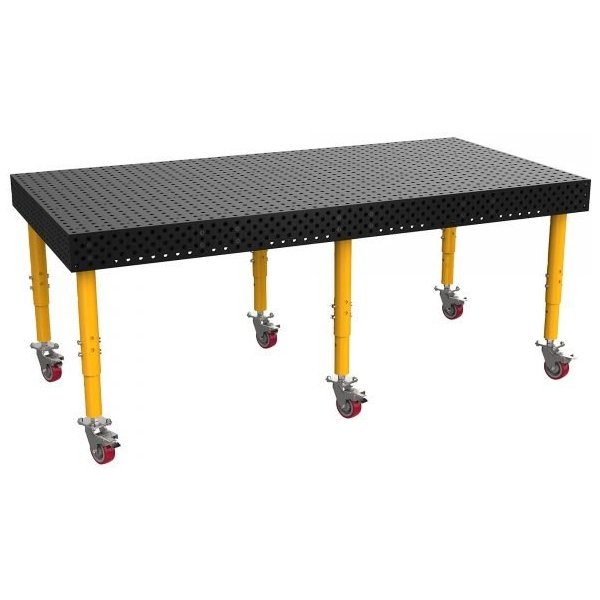 Strong Hand TA5-9648Q-C1 BuildPro Welding Table - 96x48in, 650 Lb Cap.