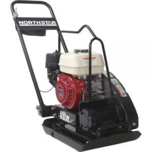 NorthStar Close-Quarters Plate Compactor (5.5 HP Honda GX160 Engine)