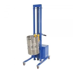 Vestil PEL-400S-72-D3-KEG Powered Quick Lift (400 lb, 6 ft Height, Keg Handler)