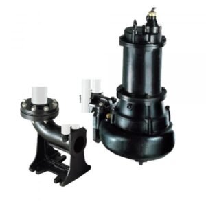 Gol GSTO-232 Cast Iron Sewage Pump (11400 GPH, 2 HP, 3in Port)