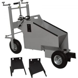 Klutch 3/4 HP Electric Walk-Behind Concrete Curb Machine (5.8in Width)