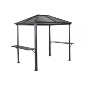 ShelterLogic Sojag BBQ Ventura 500-9161427 Grill Gazebo Hardtop Fabric (Gray)