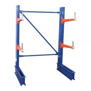 Vestil SU-C-6-24-SET 81 in. High Light Duty Cantilever Rack Starter Set (24 in. Arms)