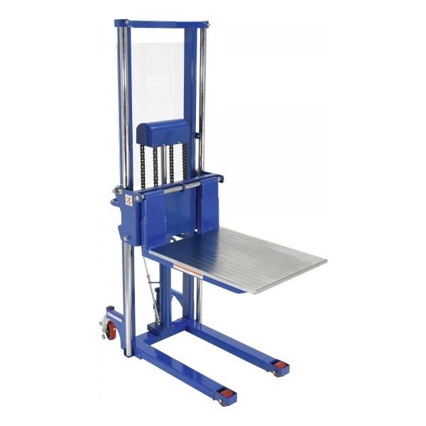 Vestil HYD-15 Hefti-Lift Manual Pump Pallet Stacker (1500lb Capacity)