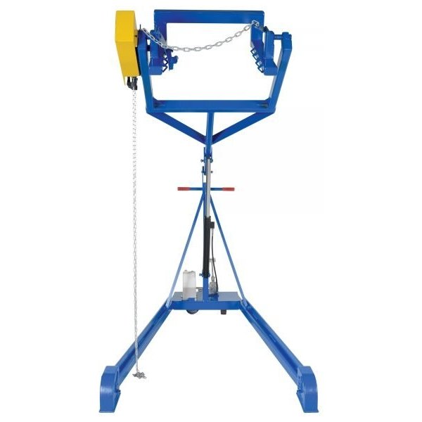 Vestil FMDL-2-LDS-B1 Automatic Eagle Beak Drum Lifter (1000 lb, Double Drum, Belt Saddle)