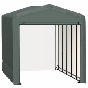 ShelterLogic ShelterTube SQAACC0104C01402316 Wind/Snow Rated Garage 14x23x16ft (Green)