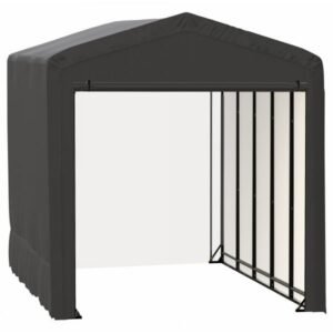 ShelterLogic ShelterTube SQAACC0103C01402316 Wind/Snow Rated Garage 14x23x16ft (Gray)
