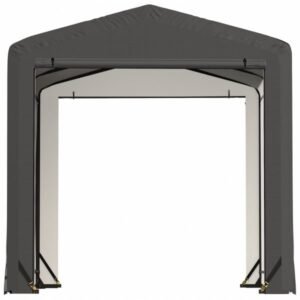 ShelterLogic ShelterTube SQAACC0103C01403616 Wind/Snow Rated Garage 14x36x16ft (Gray)