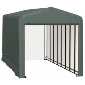 ShelterLogic ShelterTube SQAACC0104C01403616 Wind/Snow Rated Garage 14x36x16ft (Green)