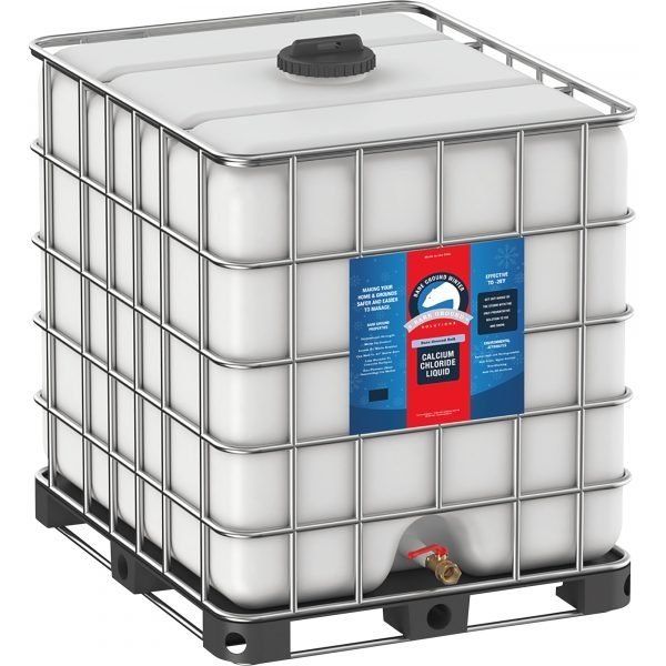 Bare Ground BGB-275T Calcium Chloride Liquid Ice Melt - 275 Gal Tote
