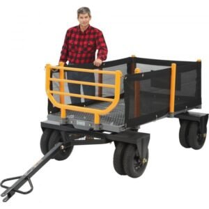 Bannon 3-in-1 Convertible Logging Wagon 1800-Lb. Capacity 36 Cu. Ft.