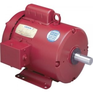 Leeson P184K17FB16 5.0 HP Farm-Duty Electric Motor (1740 RPM, 230V)